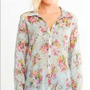 NWOT Aratta button down tunic.